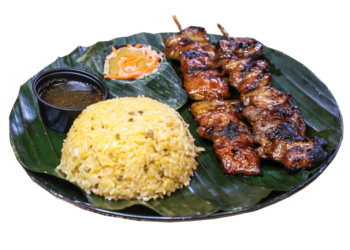 2-pc Pork Skewer Plate